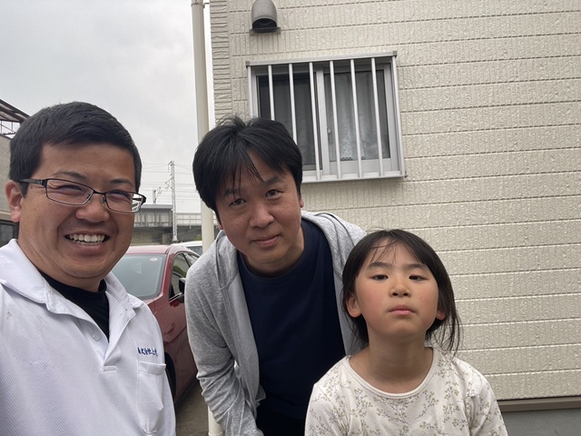 明石市　O様邸　雹による屋根　樋補修工事。信頼できる、快適に過ごせるようになったと嬉しいお声を頂きました